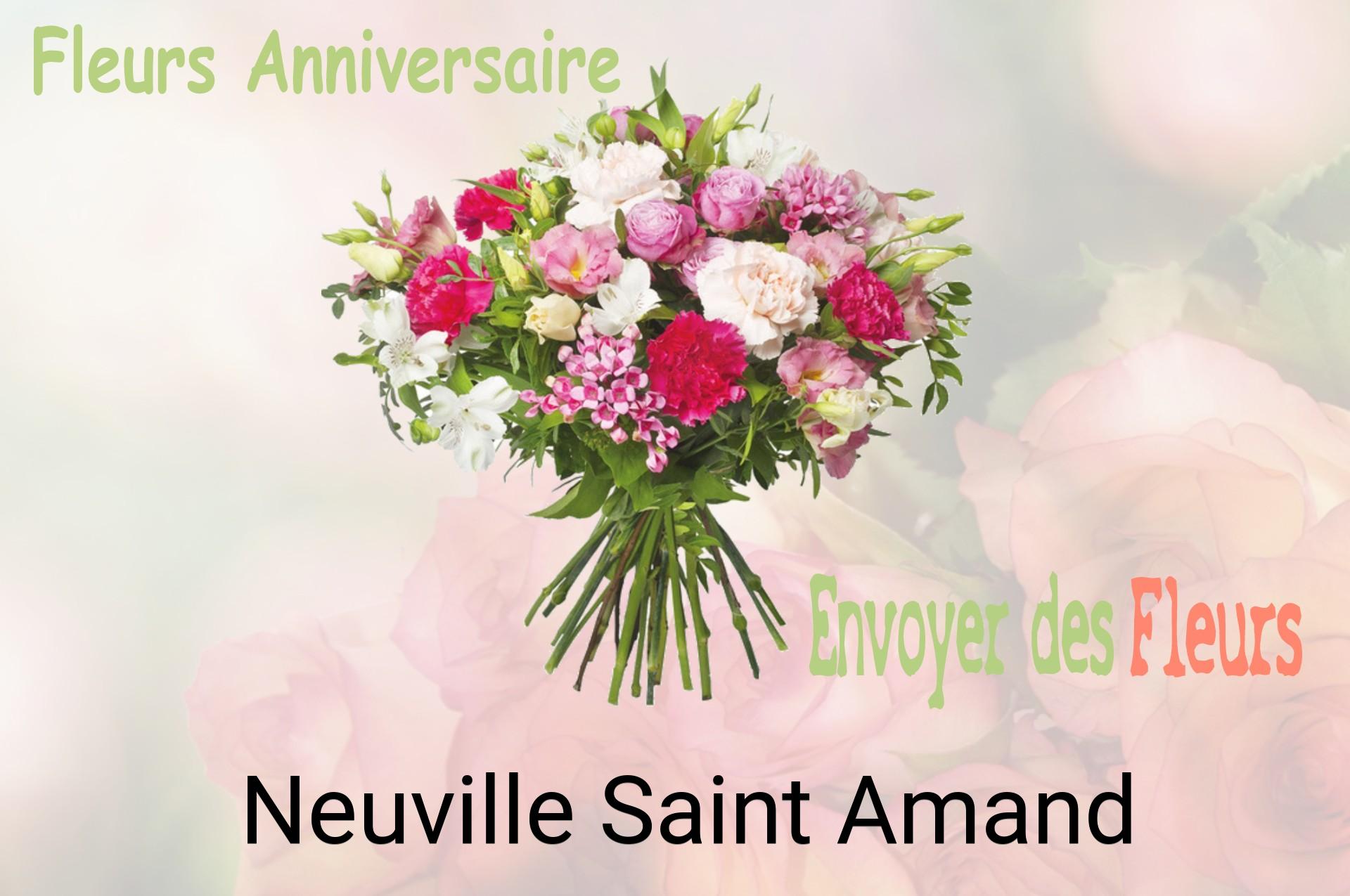 Bouquet de fleurs d’anniversaire livré à Neuville-Saint-Amand
