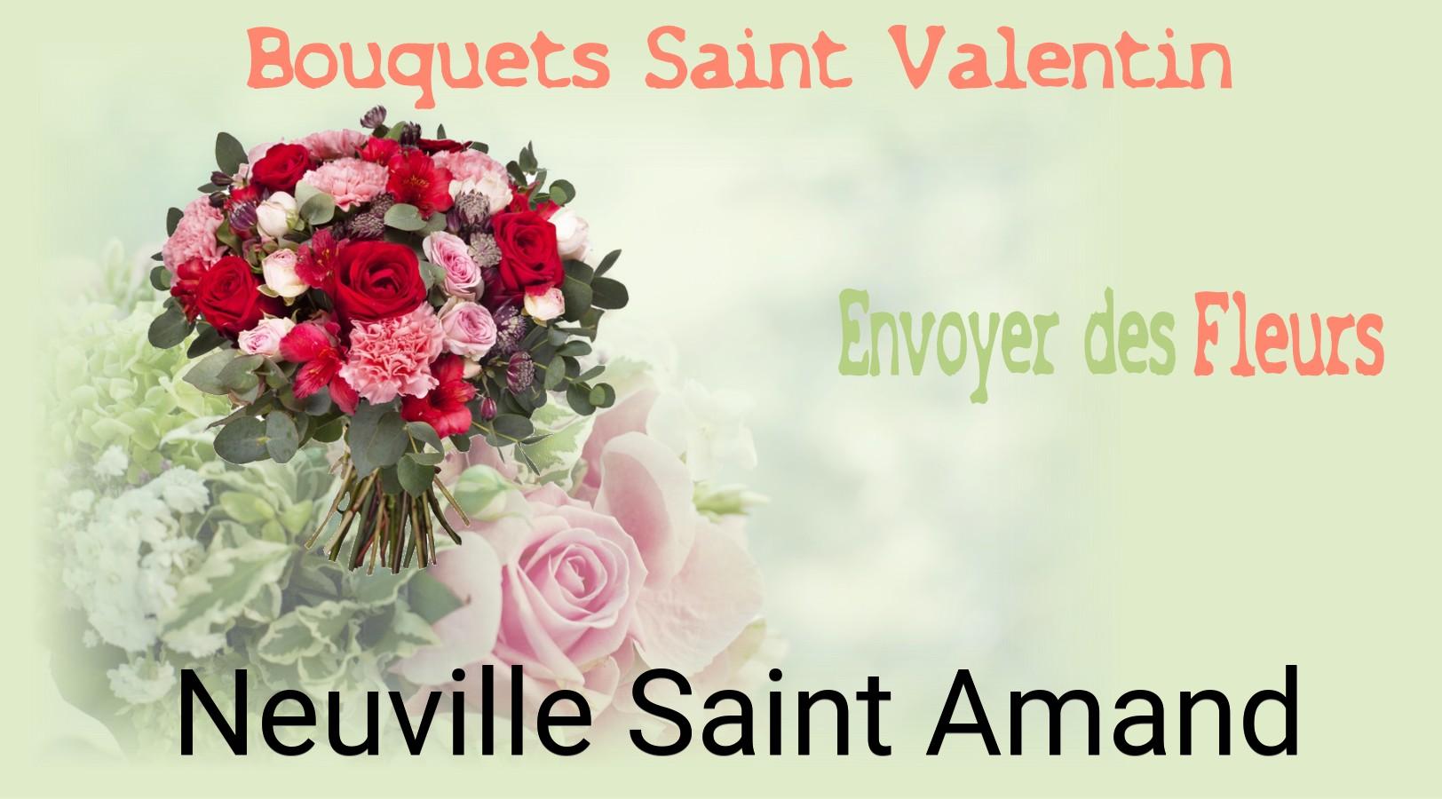 Roses de Saint-Valentin livrées à Neuville-Saint-Amand